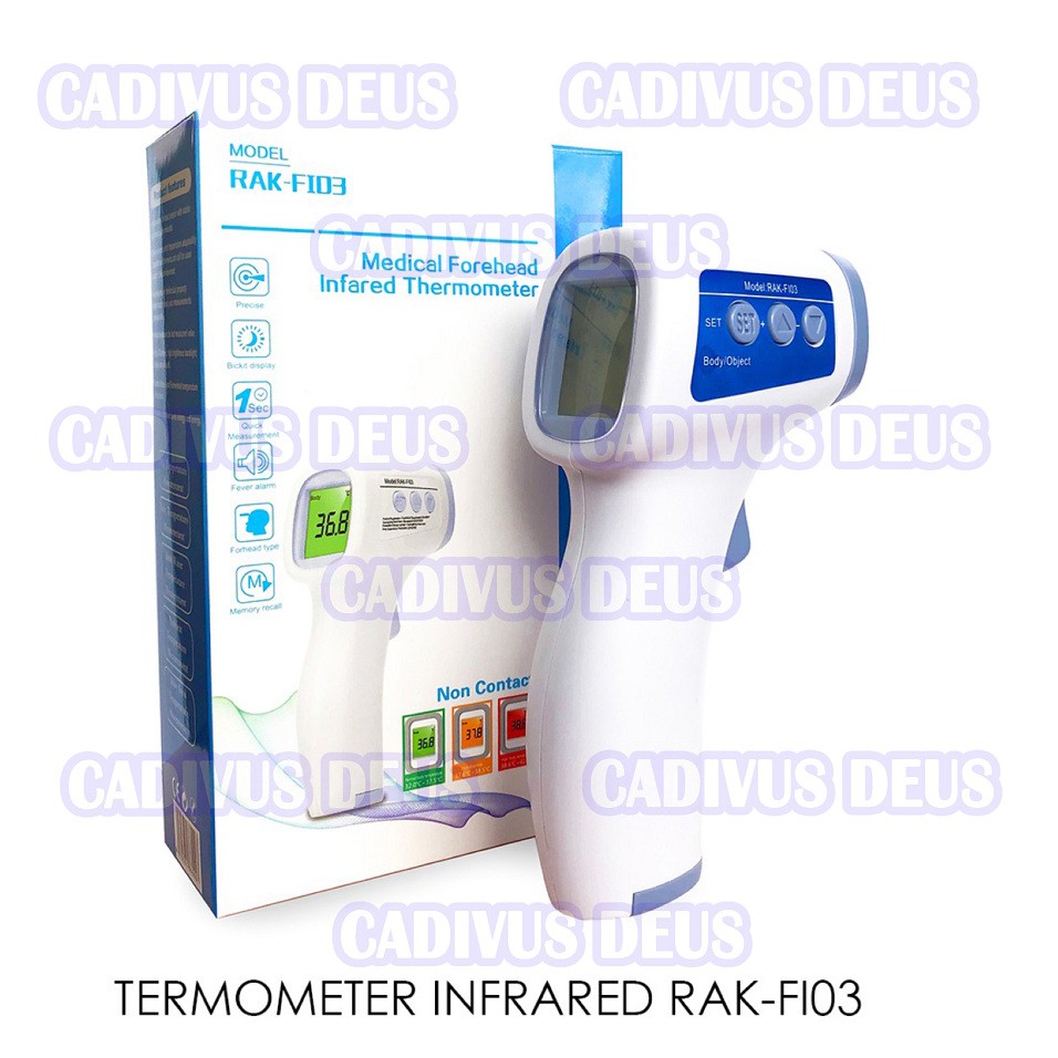 THERMOMETER - THERMOGUN - FOREHEAD THERMOMETER GUN - AKURAT &amp; SERTIFIKASI