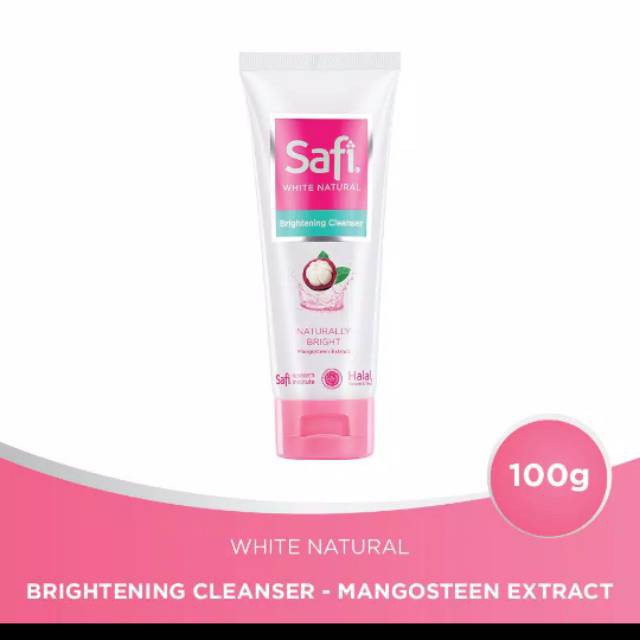 SAFI WHITE NATURAL BRIGHTENING CLEANSER MANGOSTEEN - 100ML