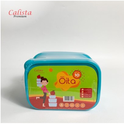 Calista Wadah Makanan Sealware- Oita set Isi 10 pcs