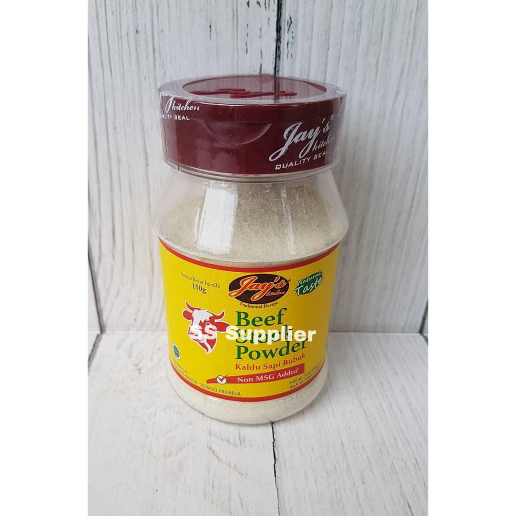 

Paling Laris Jay'S Beef Stock Non-Msg 150G (Kaldu Sapi Bubuk) Jays Kitchen Termurah