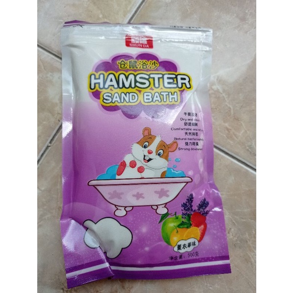 Pasir Mandi Hamster / Bathing Sand Shun Da 500gr