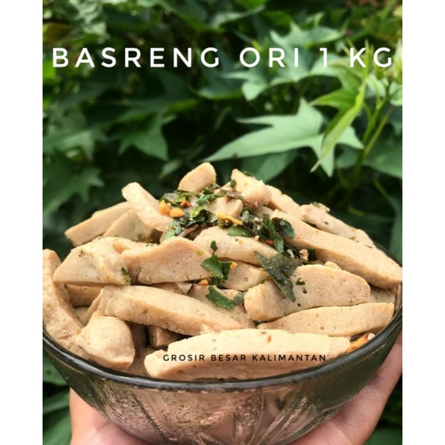 Basreng Ori isi 1kg SEBLAK, SUPER PEDAS, PEDAS MANIS/ Bakso Goreng Original Asin Jeruk Purut / Baso Goreng / Bas reng / Grosir Besar Kalimantan-ORIGINAL