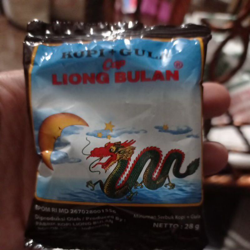 

kopi cap liong bulan (kopi+gula) 1 pack isi 20 pcs