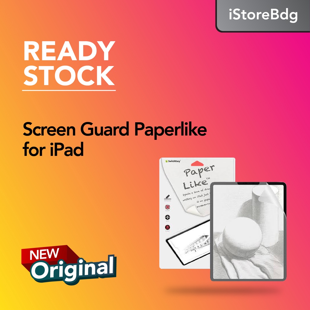 Screen Guard Paperlike for iPad 7 8 9 10.2 inch SwitchEasy