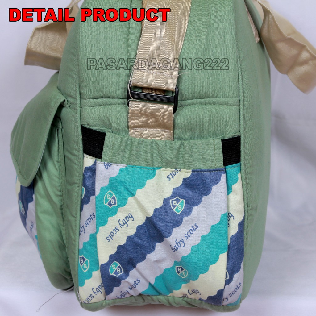 TAS BESAR SCOTS DIAPERS BAG DIAGONAL SERIES