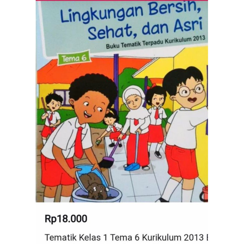Buku Tema 6 kelas 1