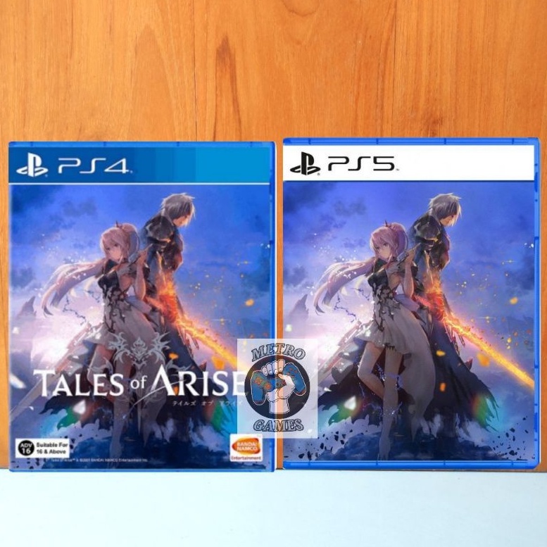 Kaset Tales of Arise PS4 PS5 Tale Of Arises Playstation PS 4 5 Talesofarise CD BD Game Games