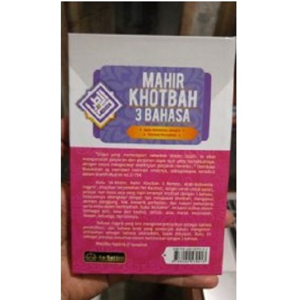 Buku Saku Mahir Khotbah 3 Bahasa