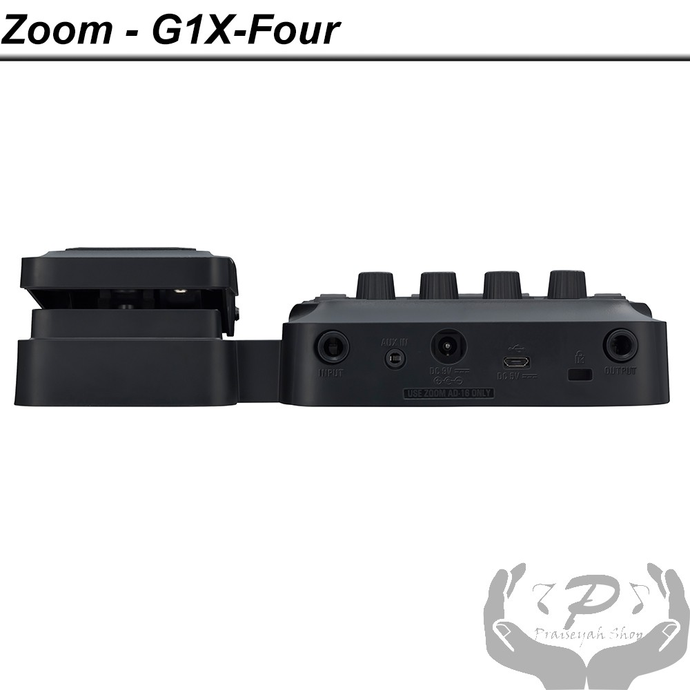 Zoom Multi Efek Pedal Gitar G1X Four Effect Guitar G1XFour Original