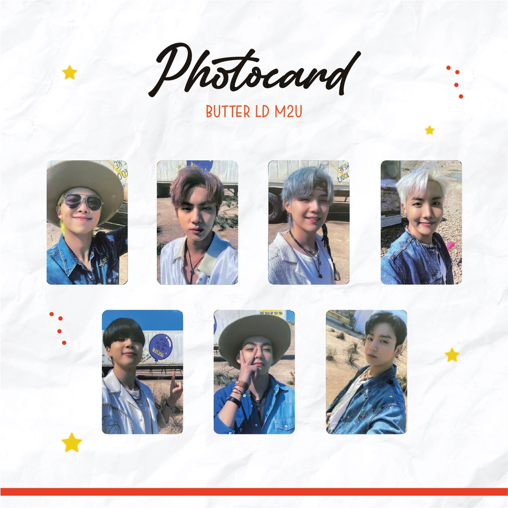 [UNOFFICIAL] Photocard BTS Lucky Draw M2U