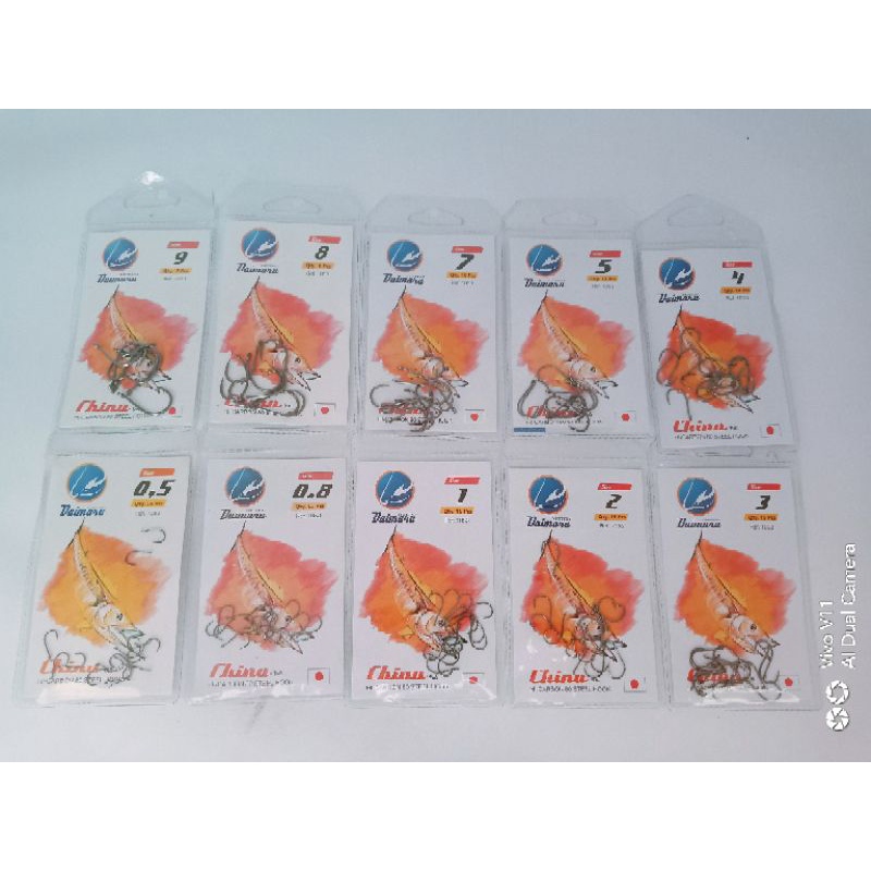 Mata pancing daimaru 1053 chinu ring tebal dan kuat mata kail daimaru chinu lubang