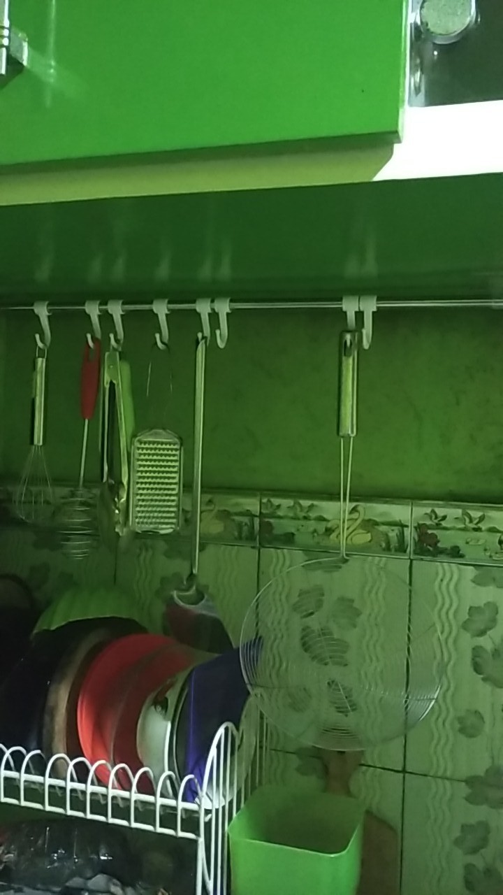 Hovelshop Gantungan Spatula Alat Masak Dapur Stainless Tempel Dinding Tembok Murah