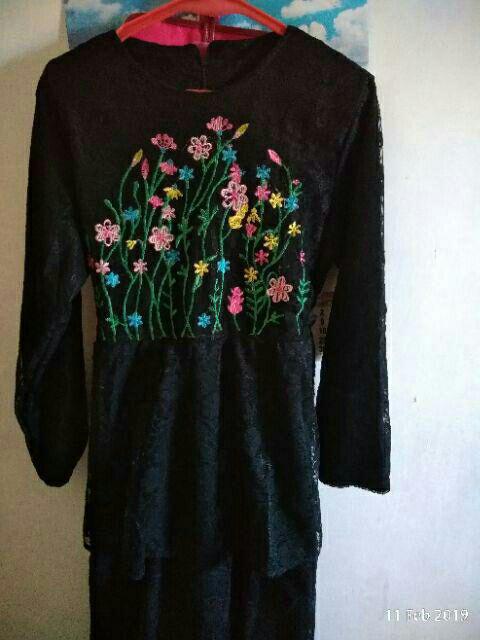 Qnunbatik Batik Keluarga/family Gamis Muslim Krisdayanti (kd) Gentong Merah