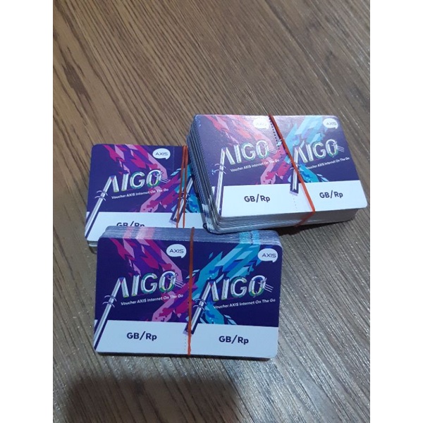 Voucher Zero Axis Axiata Aigo kosongan nasional