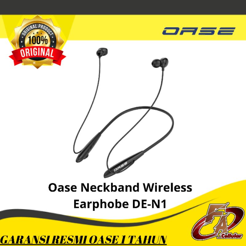 Oase Neckband Wireless Earphone DE-N1 - Garansi Resmi Oase