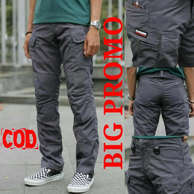 COD CELANA BLACKHAWK PANJANG TACTICAL CARGO LAPANGAN