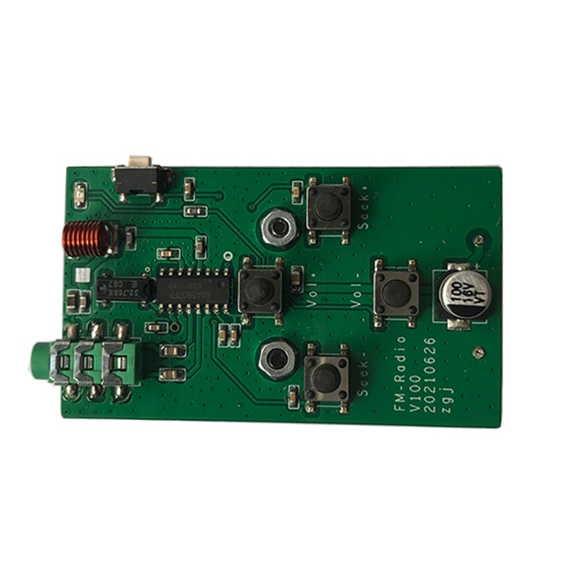 Btsg Micro FM Radio Receiver 88-108Mhz Amplifier Board Module Stabilisasi Frekuensi