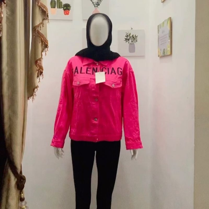 Jaket Jeans Balenciaga