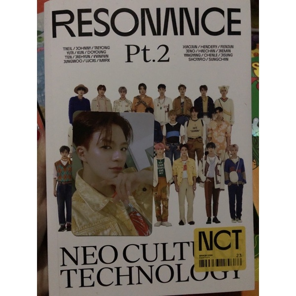 ALBUM RESONANCE PT2 DEPARTURE VER + PC JENO