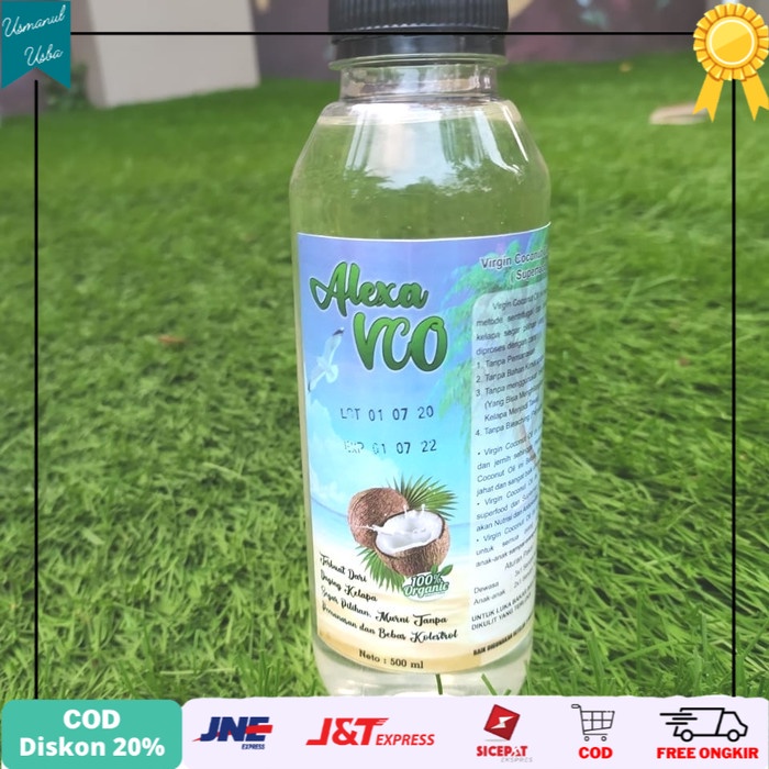 

◾COD◾ vco virgin coconut oil 500 ml/minyak kelapa murni