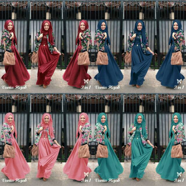 Setelan Vania Jaguar Hijab Lebaran