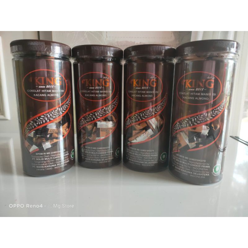 

D'King cokelat almond besar