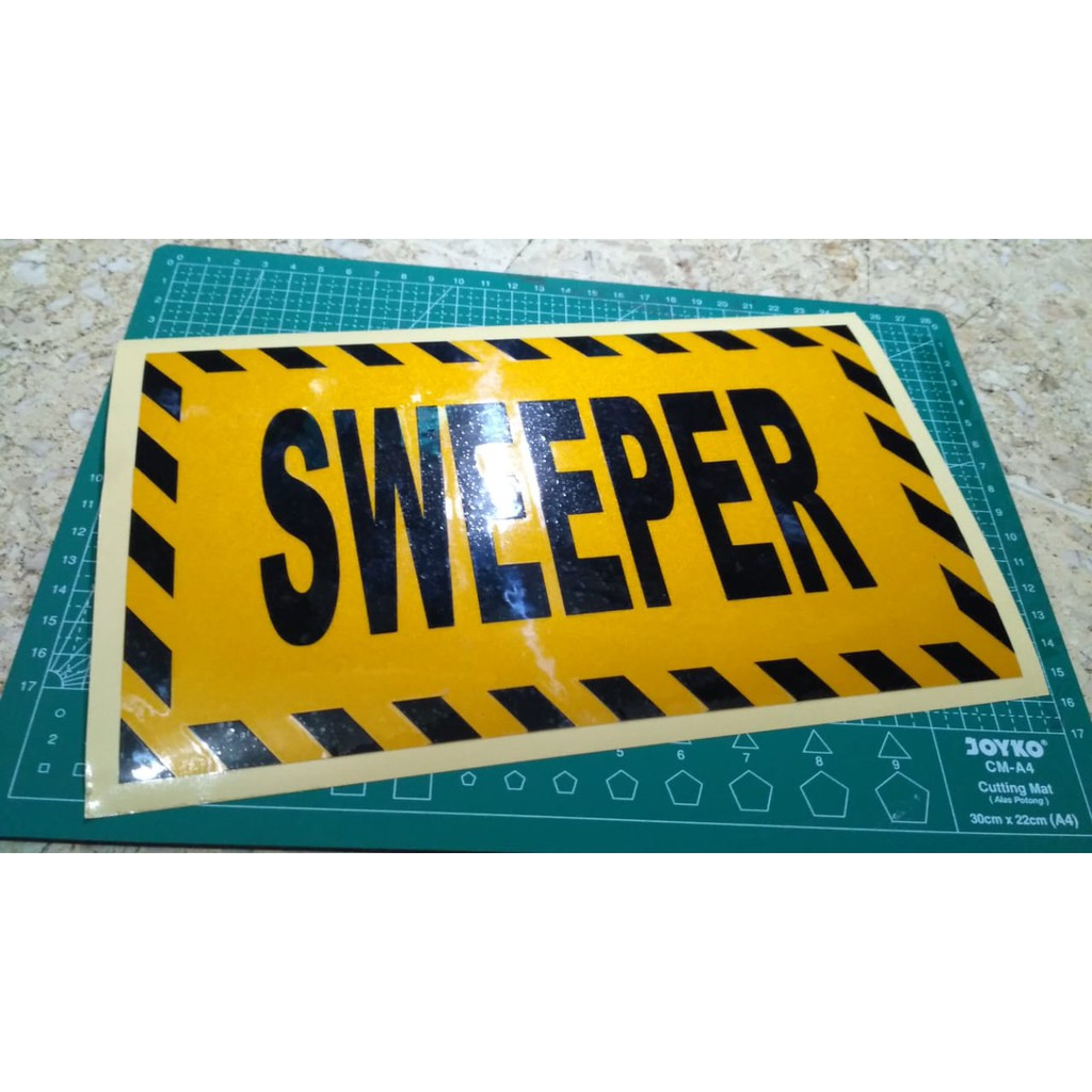 

STIKER SWEEPER