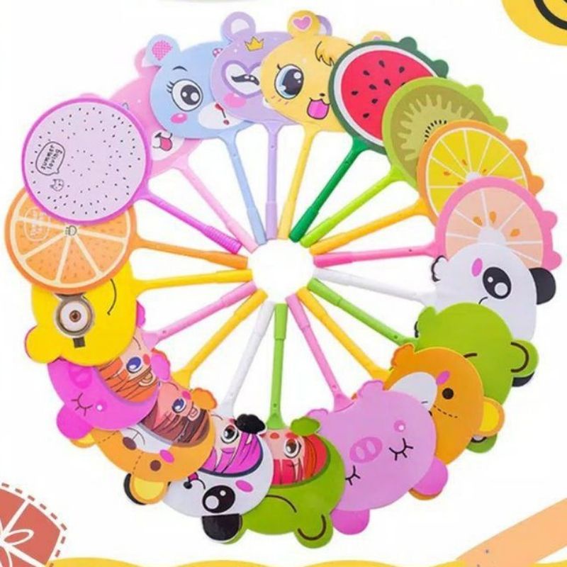 

BULPEN KIPAS MOTIF LUCU / PENA KIPAS / PULPEN KIPAS