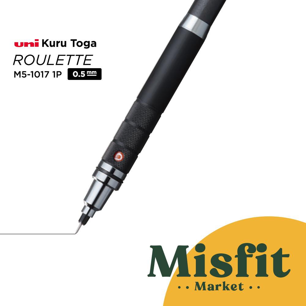 

UNI Kuru Toga Roulette M510171P Mechanical Pencil 0.5 mm Kurutoga 0.5mm Pensil Mekanik