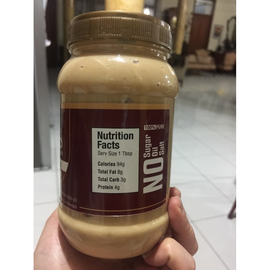 

Selai Kacang Natural/ Natural Peanut Butter PROMO