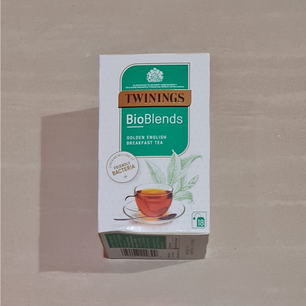 Twinings BioBlends Golden English Breakfast Black Tea 18 x 2.5 Gram