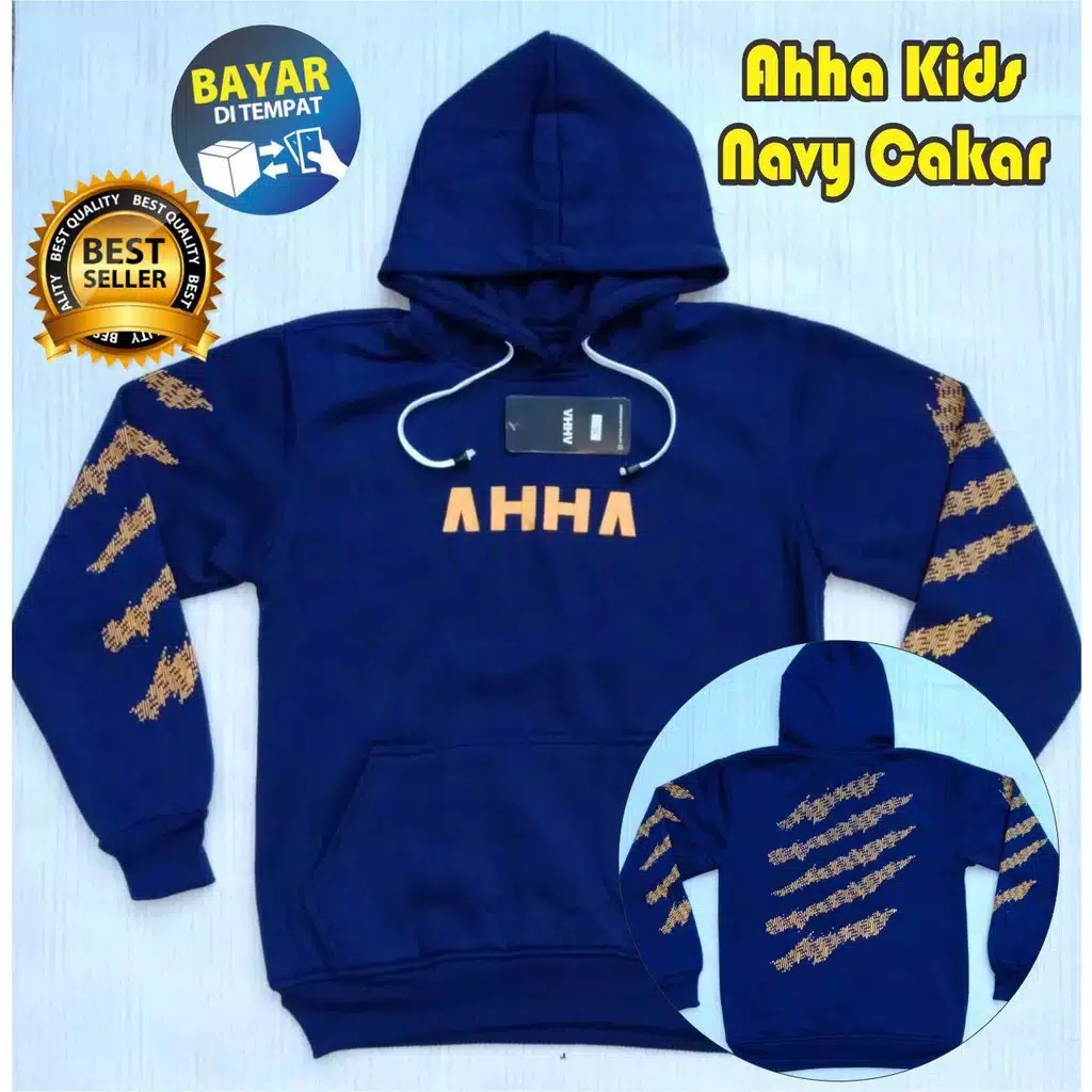 Jaket Sweater AHHA SI PITUNG / Hodie AHHA Atta Halilintar Fleece Teball