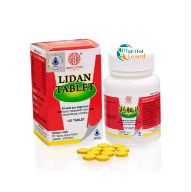 Lidan Tablet | obat batu empedu