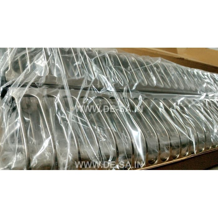 60CM HUBEN Rak Piring Gelas Stainless Steel Dalam Lemari Kabinet - (60 CM)  Unit Atas Dapur Dish Rack Pantry Kitchen Set 600 MM