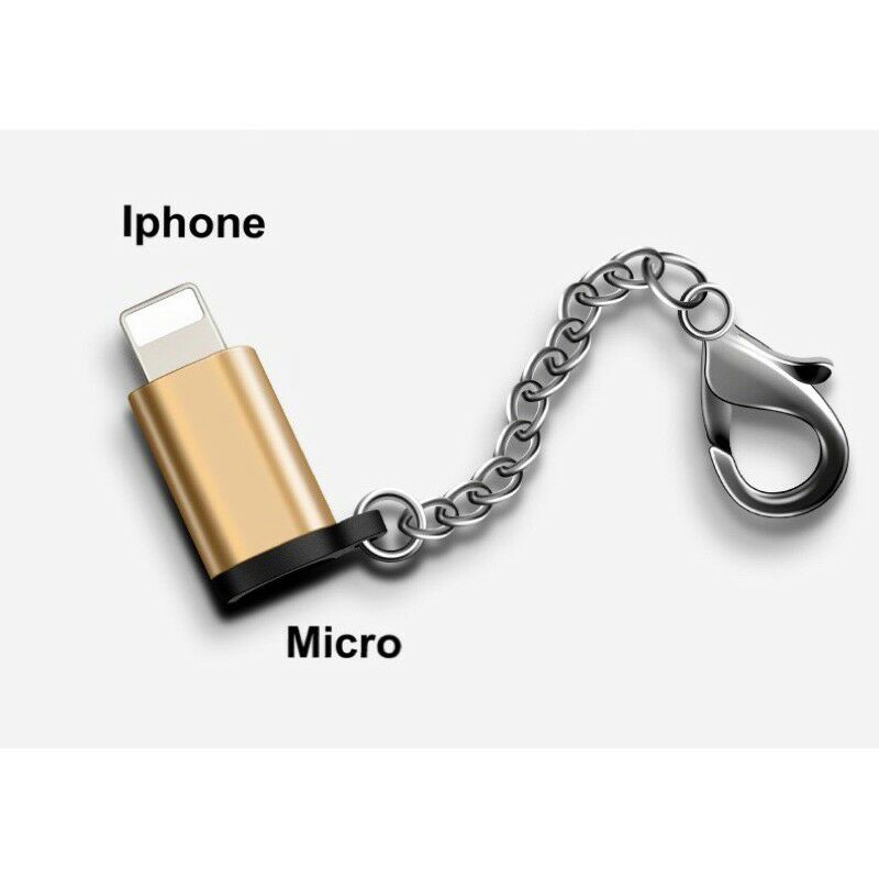 premium converter micro to iphone/ micro to type-c