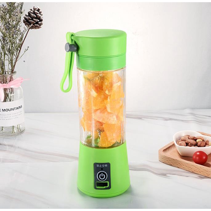 JUICE CUP BLENDER MINI PORTABLE | USB BLENDER JUICER | ALAT PEMBUAT JUS 4 MATA PiSAU