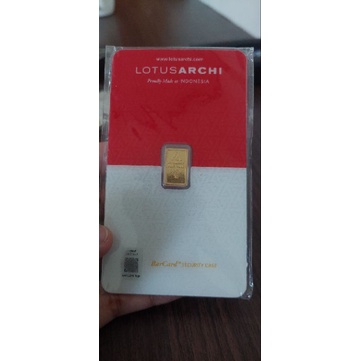 emas 1 gram, lotus archi