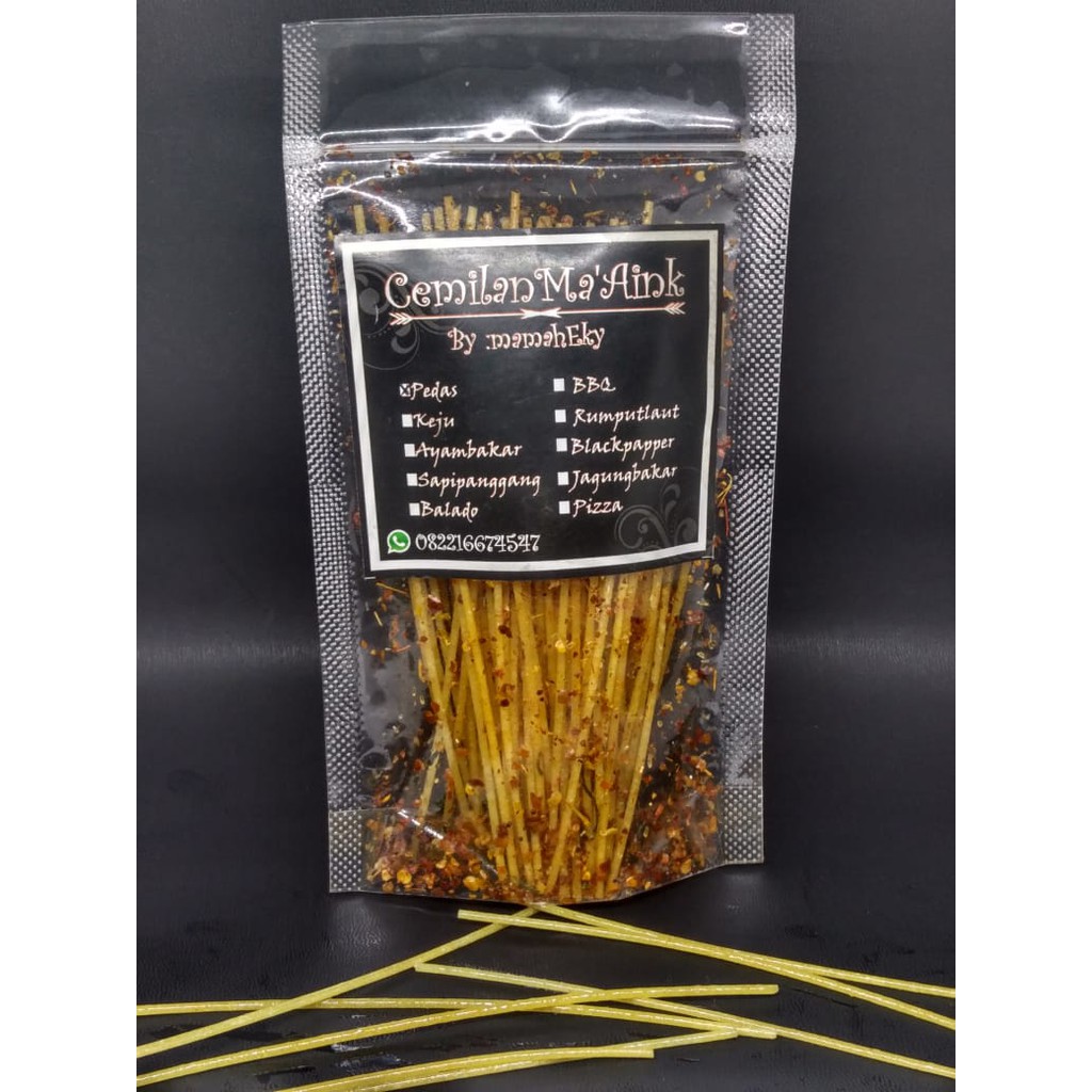 

Keripik Jajanan Jadoel Mie Lidi Cap Ma Aink 250gr