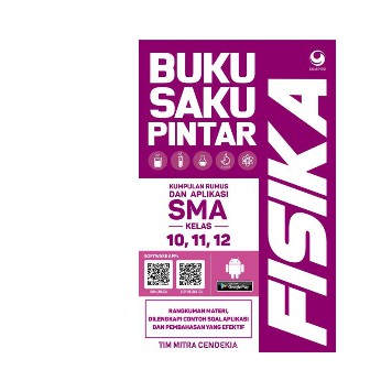 Buku Saku Pintar Fisika : Kumpulan Rumus dan Aplikasi SMA / MA Kelas 10 , 11, 12      Tim Mitra