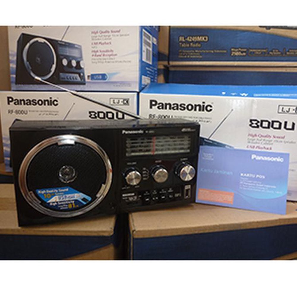 Radio USB  AM FM SW PANASONIC RF 800U Berkualitas