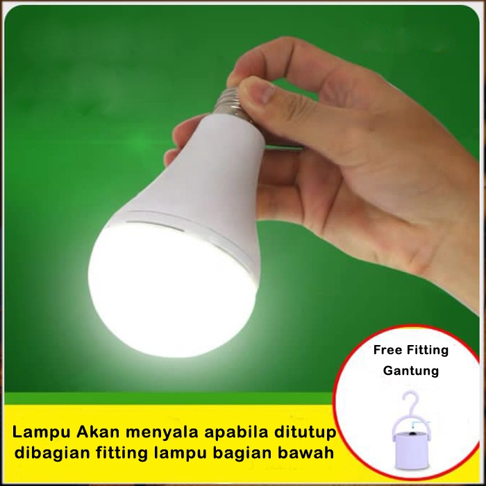 Lampu Emergency Lampu Bohlam LED Magic