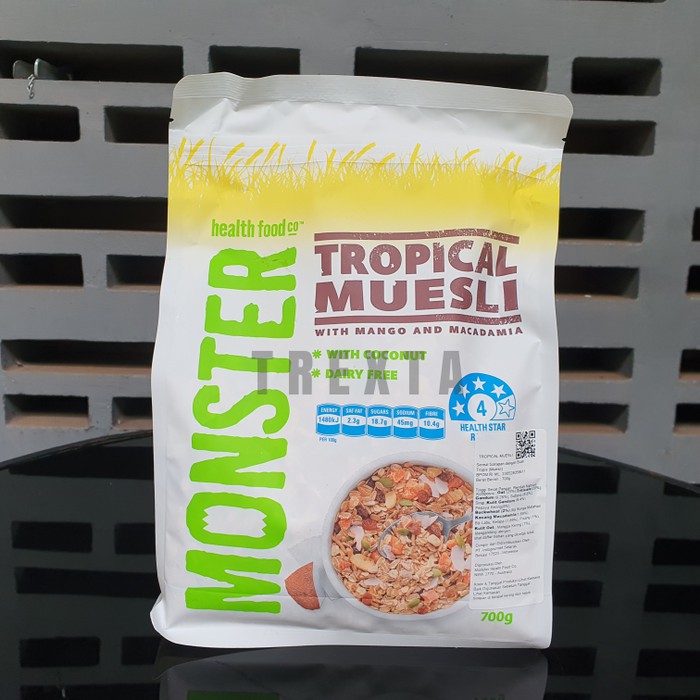 

MUESLI TROPICAL MONSTER 750 GRAM