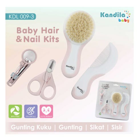 KANDILA KDL 009-3 BABY HAIR &amp; NAIL KITS