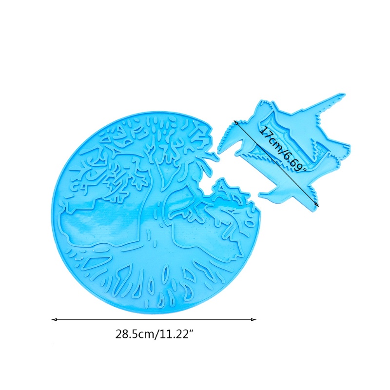 Siy Cetakan Resin Bentuk Pohonburung Untuk Dekorasi Dinding DIY