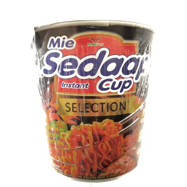 

Mie Sedaap Cup rasa Korean Spicy Chicken Per CUP @81gr