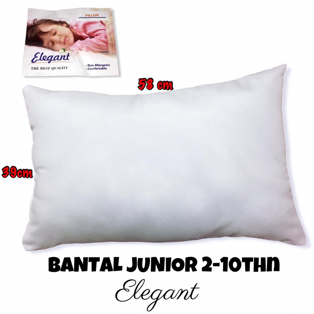 BANTAL ANAK JUNIOR EMPUK &amp; NYAMAN / BANTAL TIDUR HOTEL KIDS PILLOW COMFORTABLE &amp; NON ALERGENIC