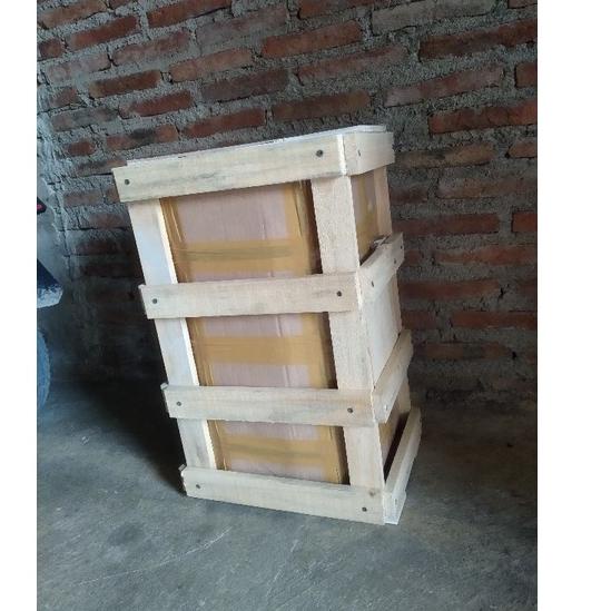 Top Shipment pecking kayu beautycase packing kayu