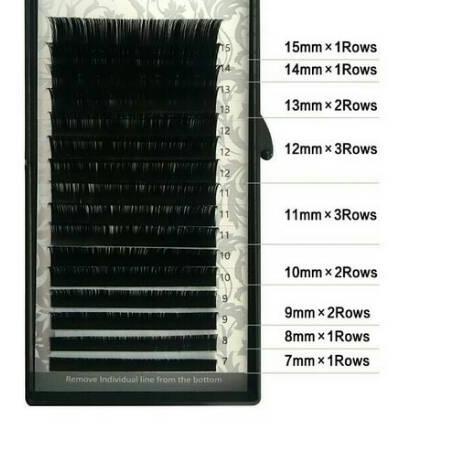 ➴ Nagaraku mix mink eyelash extension premium eyelash extention campur ukuran nagaraku premium ➷