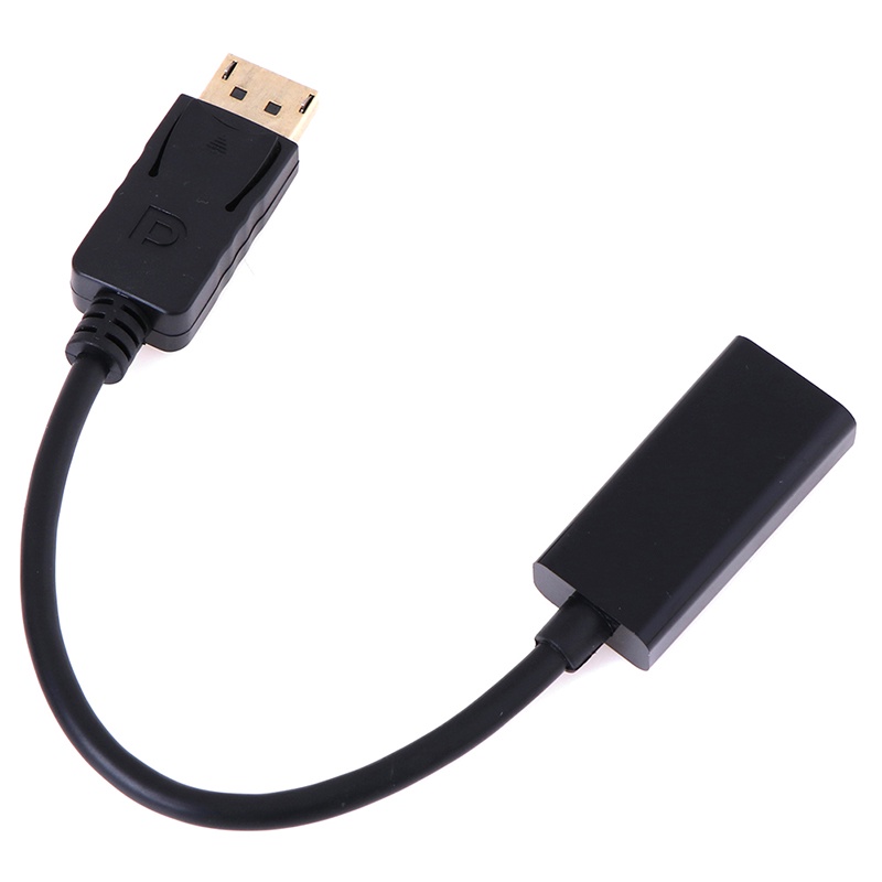 {LUCKID}DP Display Port Male To HDMI Female Cable Converter Adapter