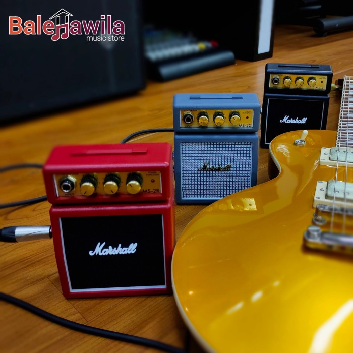 {suhadistore} MARSHALL MS-2 /MS2 mini amp/speaker Berkualitas